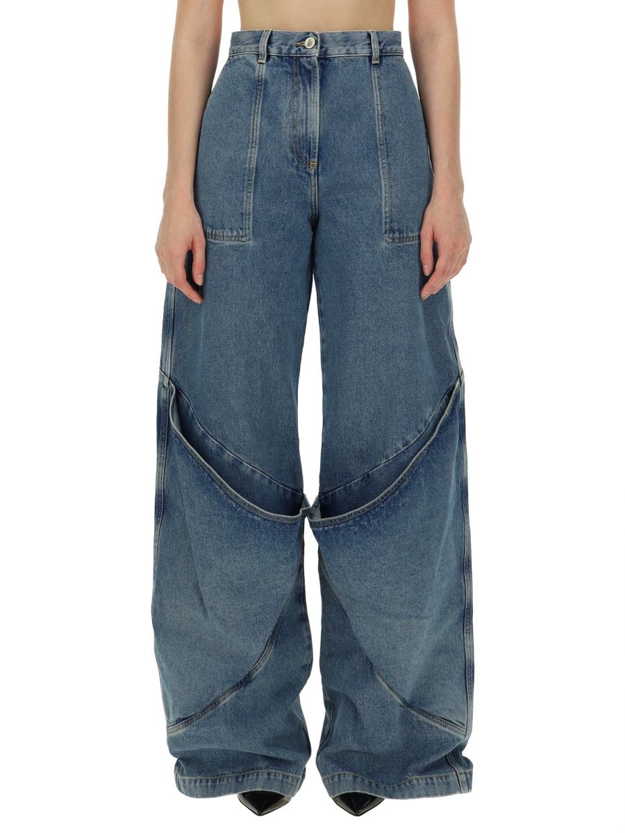 The Attico Cargo Jeans