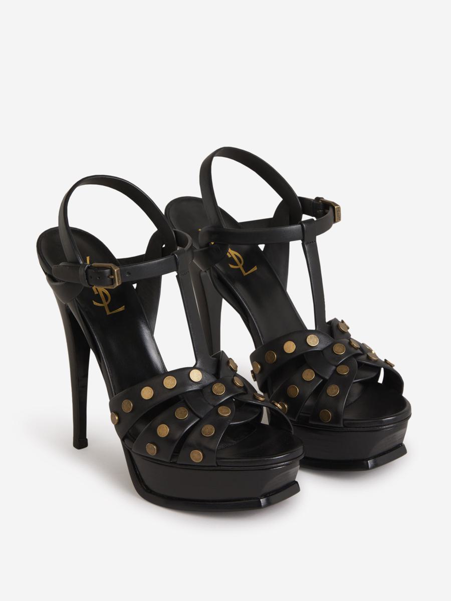 Saint Laurent Tribute Platform Sandals