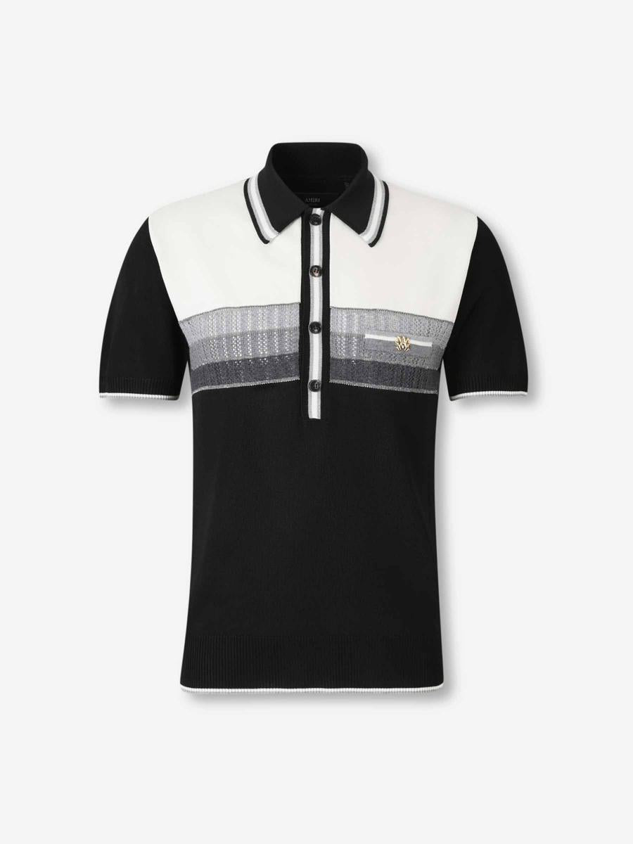Amiri Polo Ma Striped