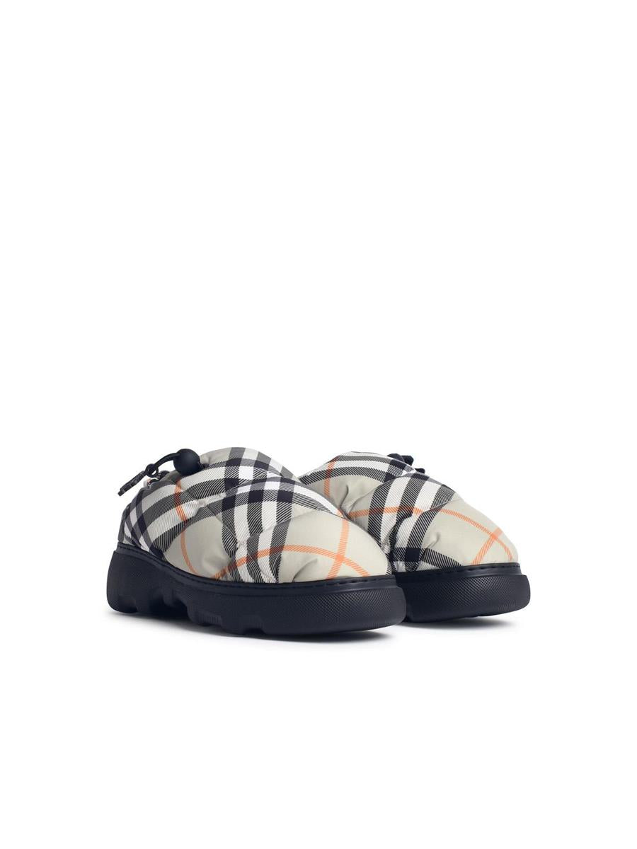 Burberry 'Pillow' Light Green Polyamide Blend Slippers