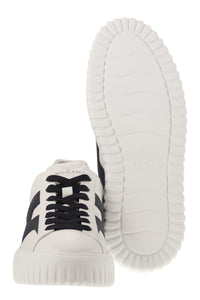 Hogan H-Stripes - Leather Trainers With Side H