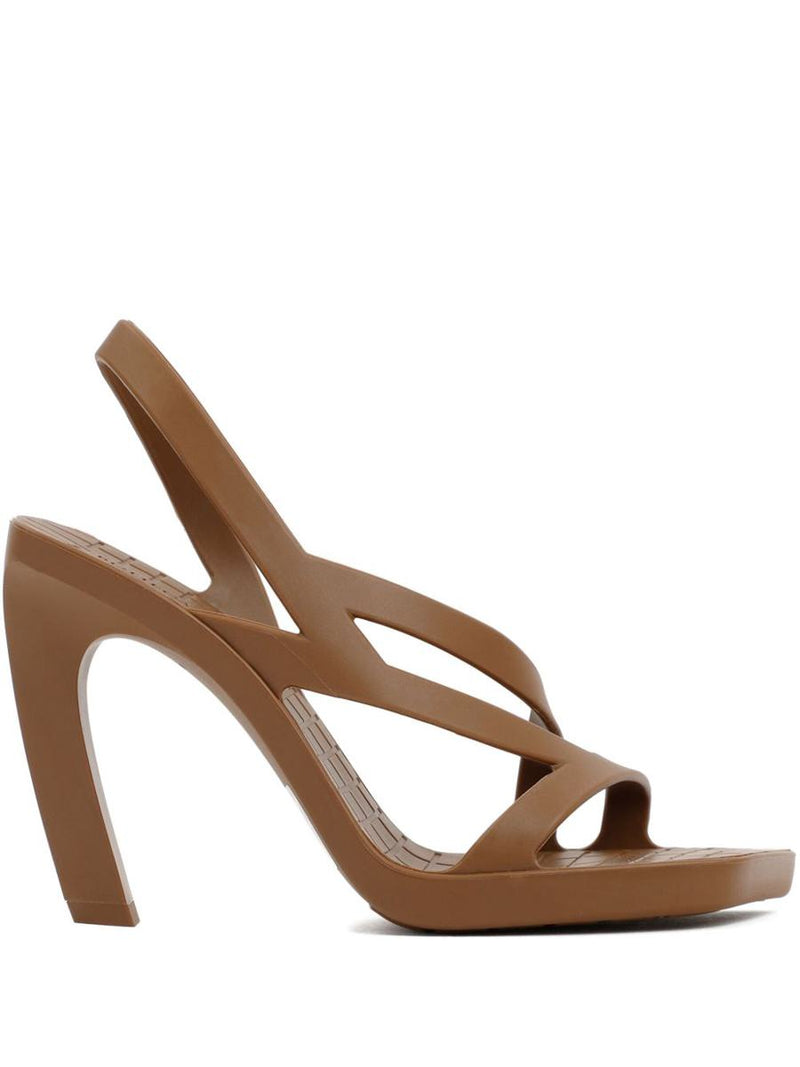 Bottega Veneta Jimbo Rubber Slingback Sandals