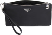 Prada Re-Nylon Pouch-Bag With Logo