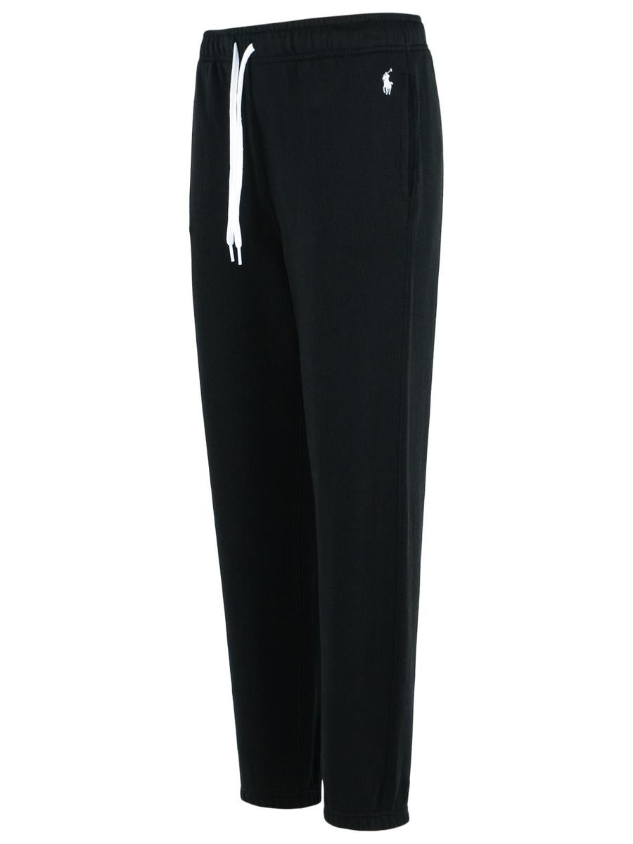 Polo Ralph Lauren 'Jogger' Black Cotton Pants