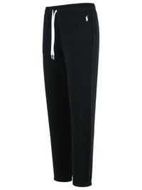 Polo Ralph Lauren 'Jogger' Black Cotton Pants