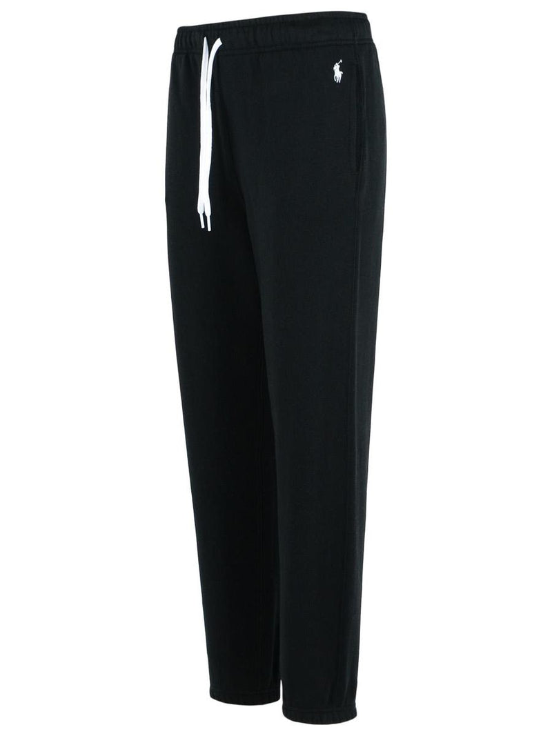 Polo Ralph Lauren 'Jogger' Black Cotton Pants