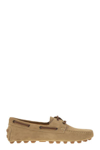 Tod'S Rubber Bubble Suede Boat