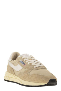 Autry Reelwind - Suede And Technical Textile Trainer
