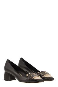 Tod'S Leather Pumps With Chain