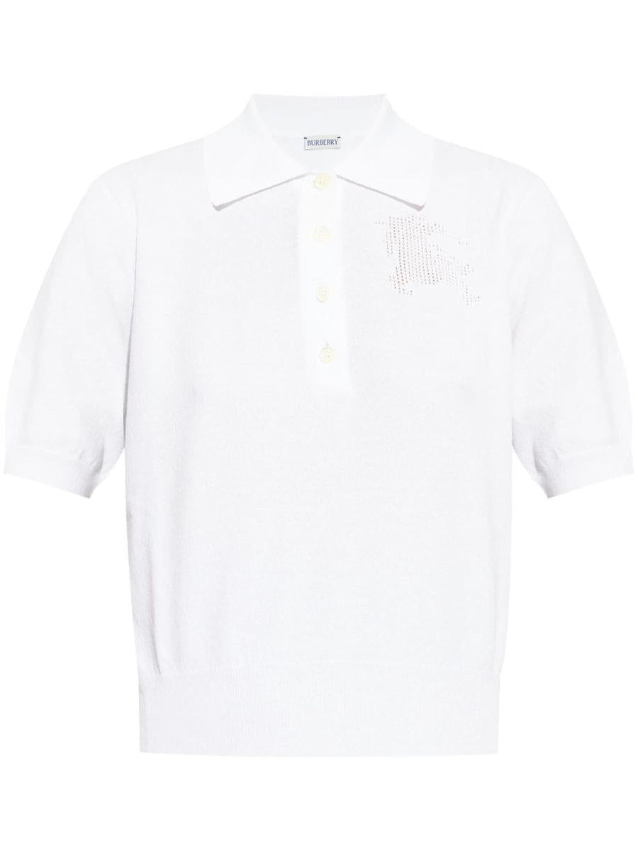 Burberry Logo-Appliqué Polo Shirt