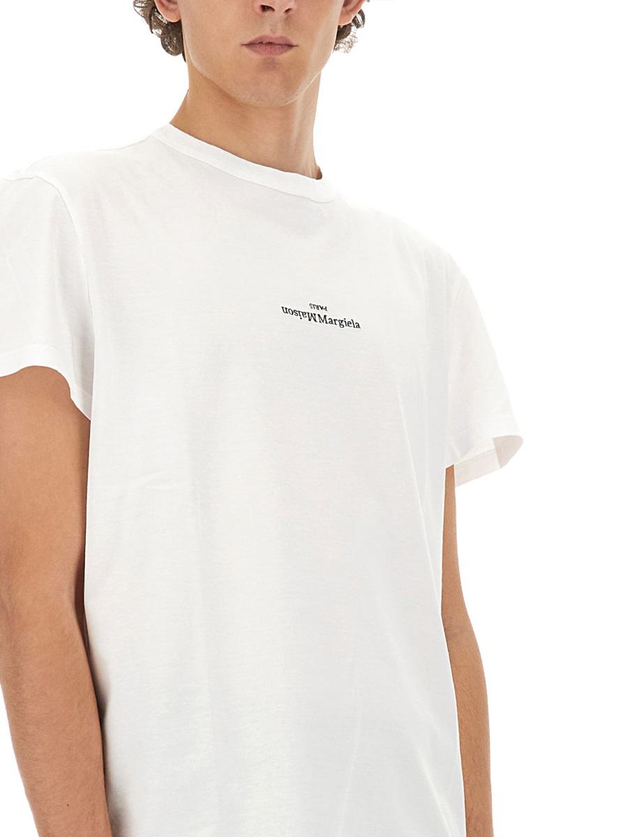 Maison Margiela Distorted Logo T-Shirt