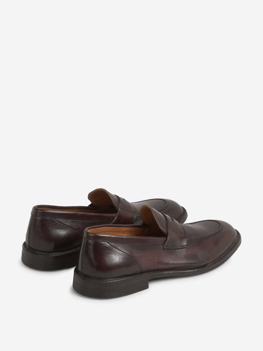 Green George Leather Dress Loafers