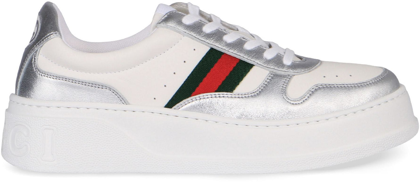 Gucci Low-Top Leather Sneakers