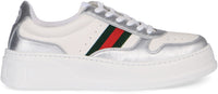 Gucci Low-Top Leather Sneakers