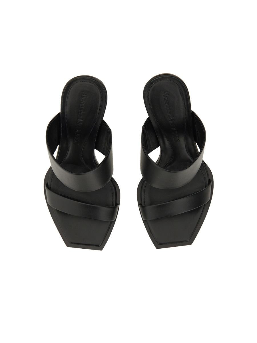 Alexander McQueen Leather Sandal
