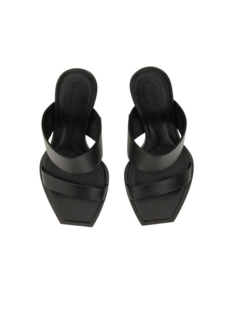Alexander McQueen Leather Sandal