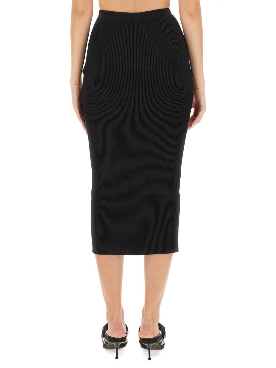 Alexander McQueen Knit Pencil Skirt