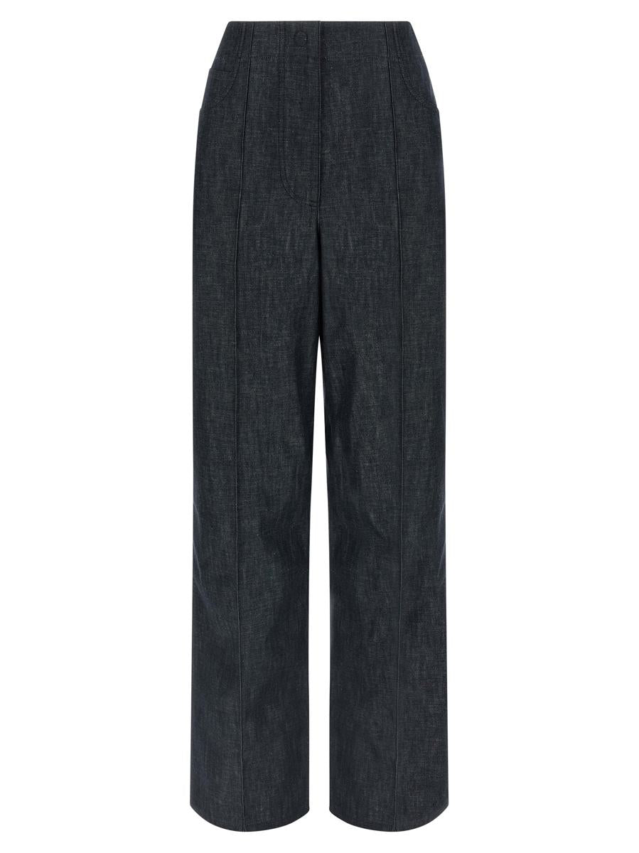 Fendi 'Fendi Roma' Patch Jeans