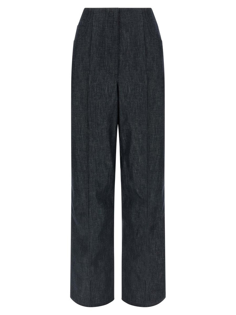 Fendi 'Fendi Roma' Patch Jeans