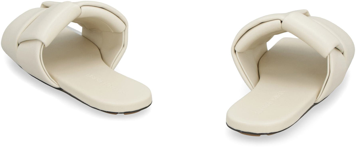 Bottega Veneta Patch Leather Mules