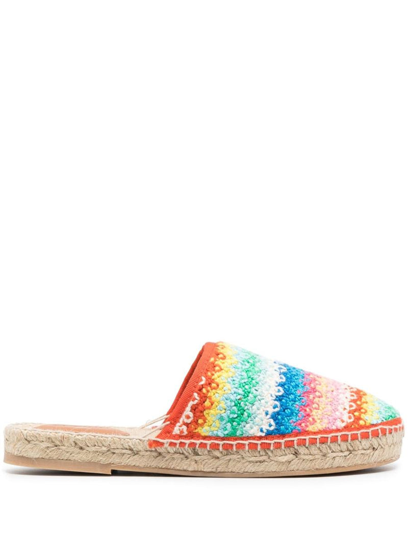 Alanui Striped Espadrilles