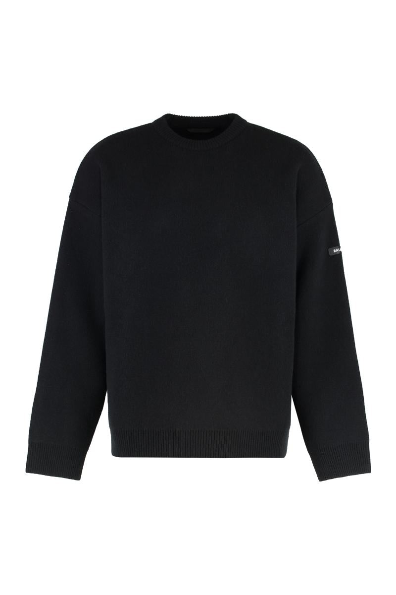Balenciaga Crew-Neck Wool Sweater