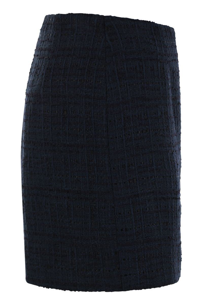 Tagliatore Tweed Short Skirt