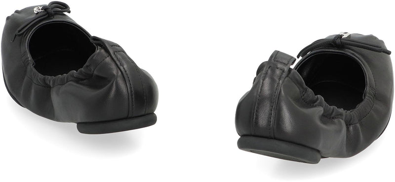 Hogan Hogan H684 Leather Ballet Flats