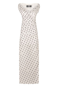 Jacquemus Rita Polka Dot Print Long Dress