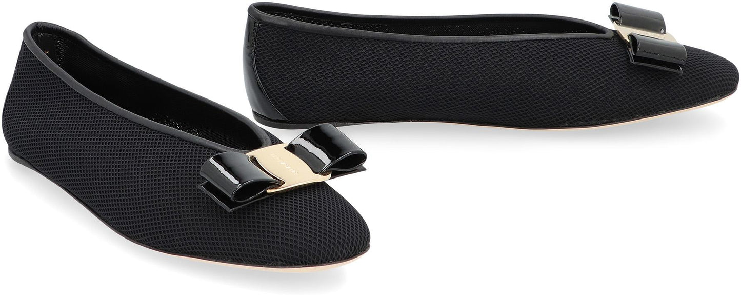 Salvatore Ferragamo Vara Ballet Flats