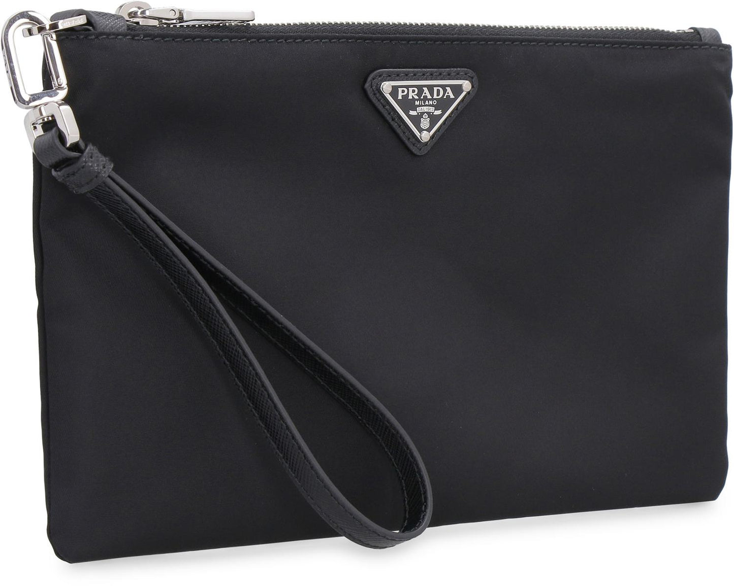 Prada Re-Nylon Pouch-Bag With Logo