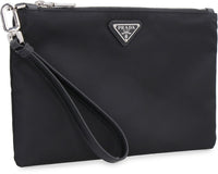 Prada Re-Nylon Pouch-Bag With Logo