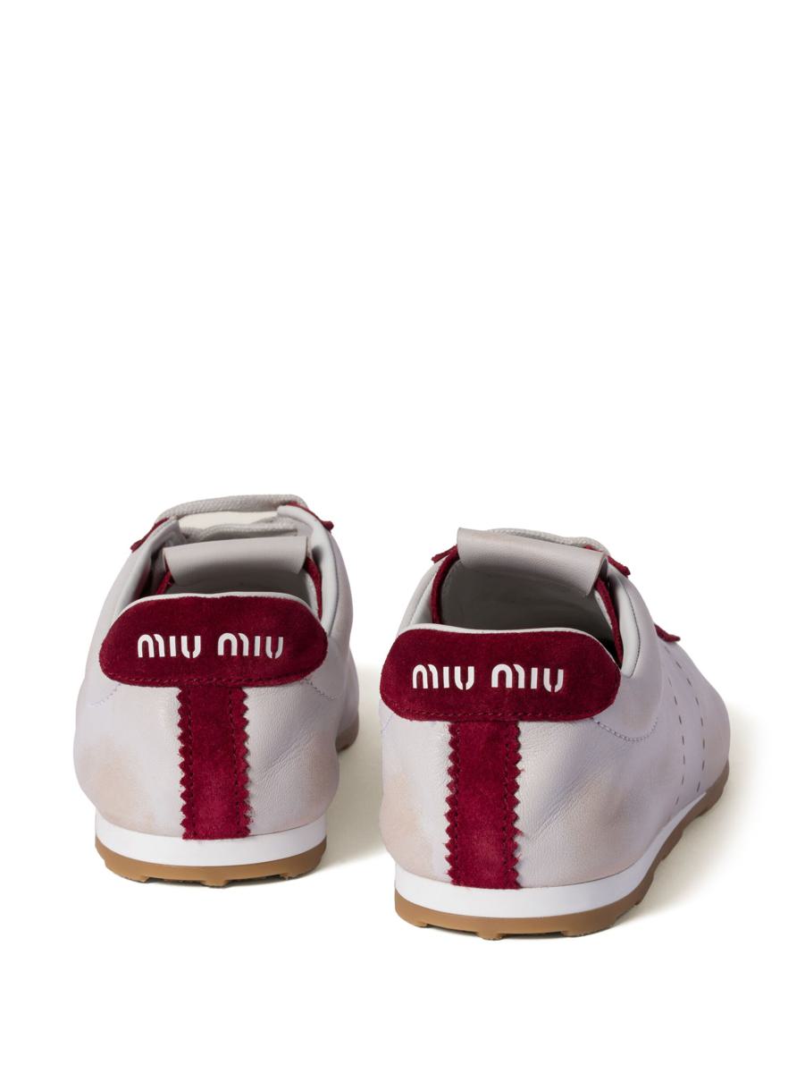 Miu Miu Allacciate Nappa Deco'+Scamosci