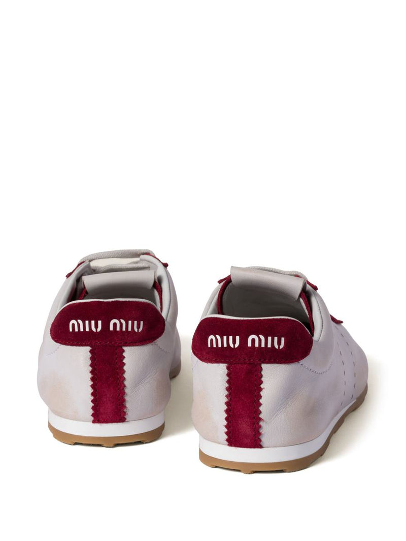 Miu Miu Allacciate Nappa Deco'+Scamosci