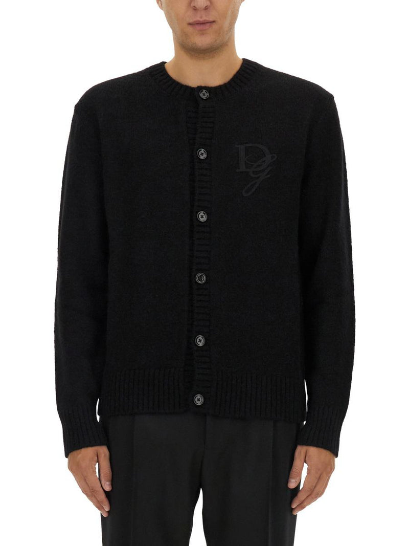 Dolce & Gabbana Cardigan With Logo