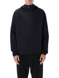 Burberry Reversible Check Hooded Jacket