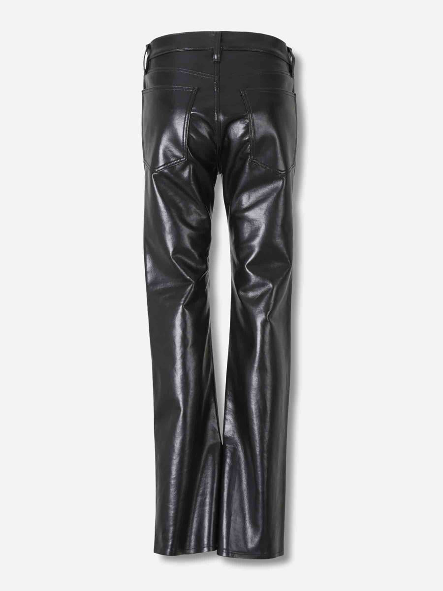 Agolde Straight Leather Pants