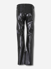Agolde Straight Leather Pants