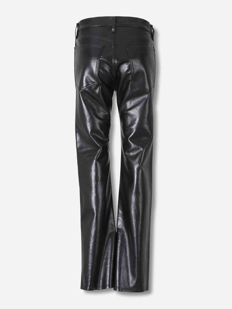 Agolde Straight Leather Pants