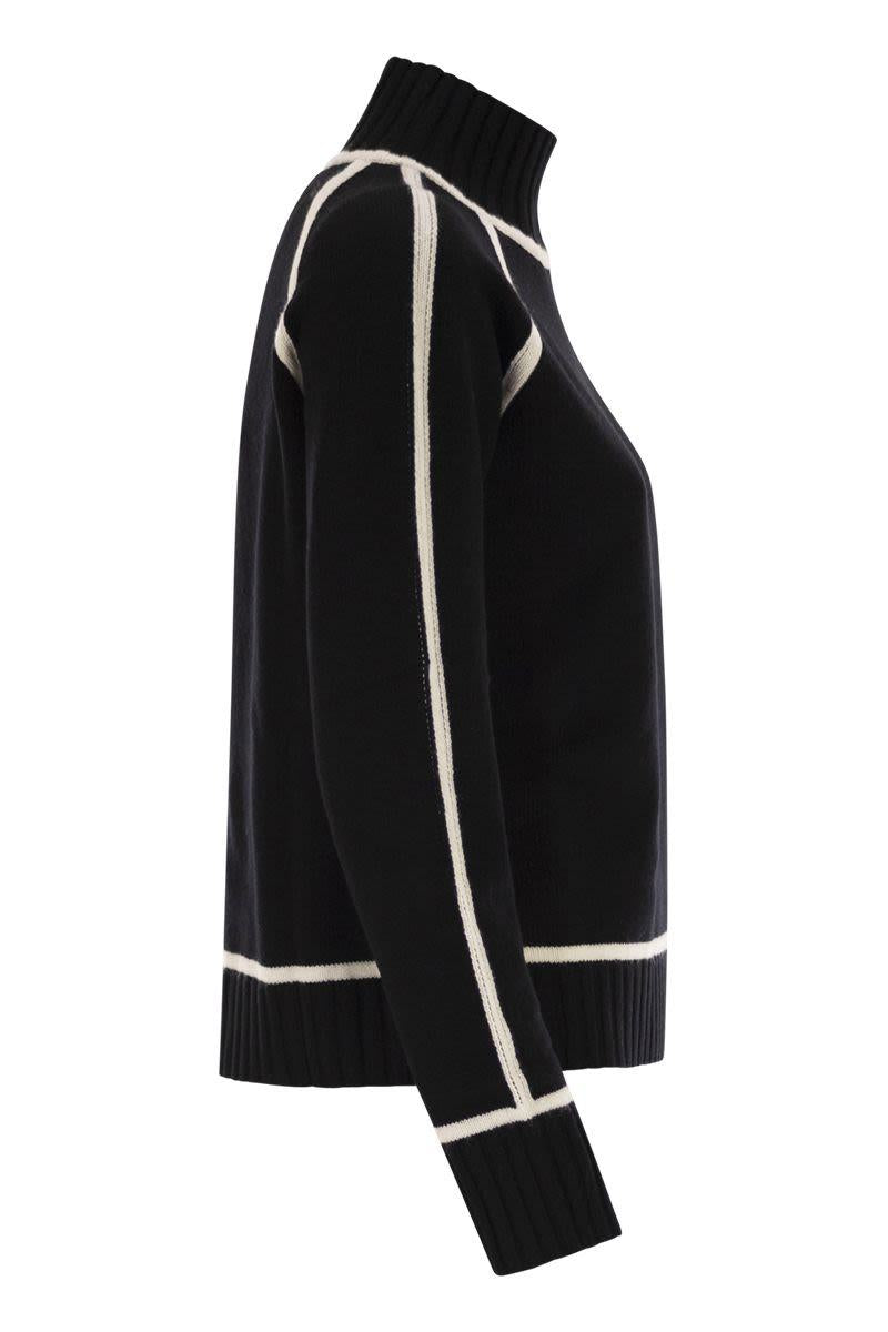 Max Mara Studio Pescara - Wool And Cashmere Turtleneck Sweater