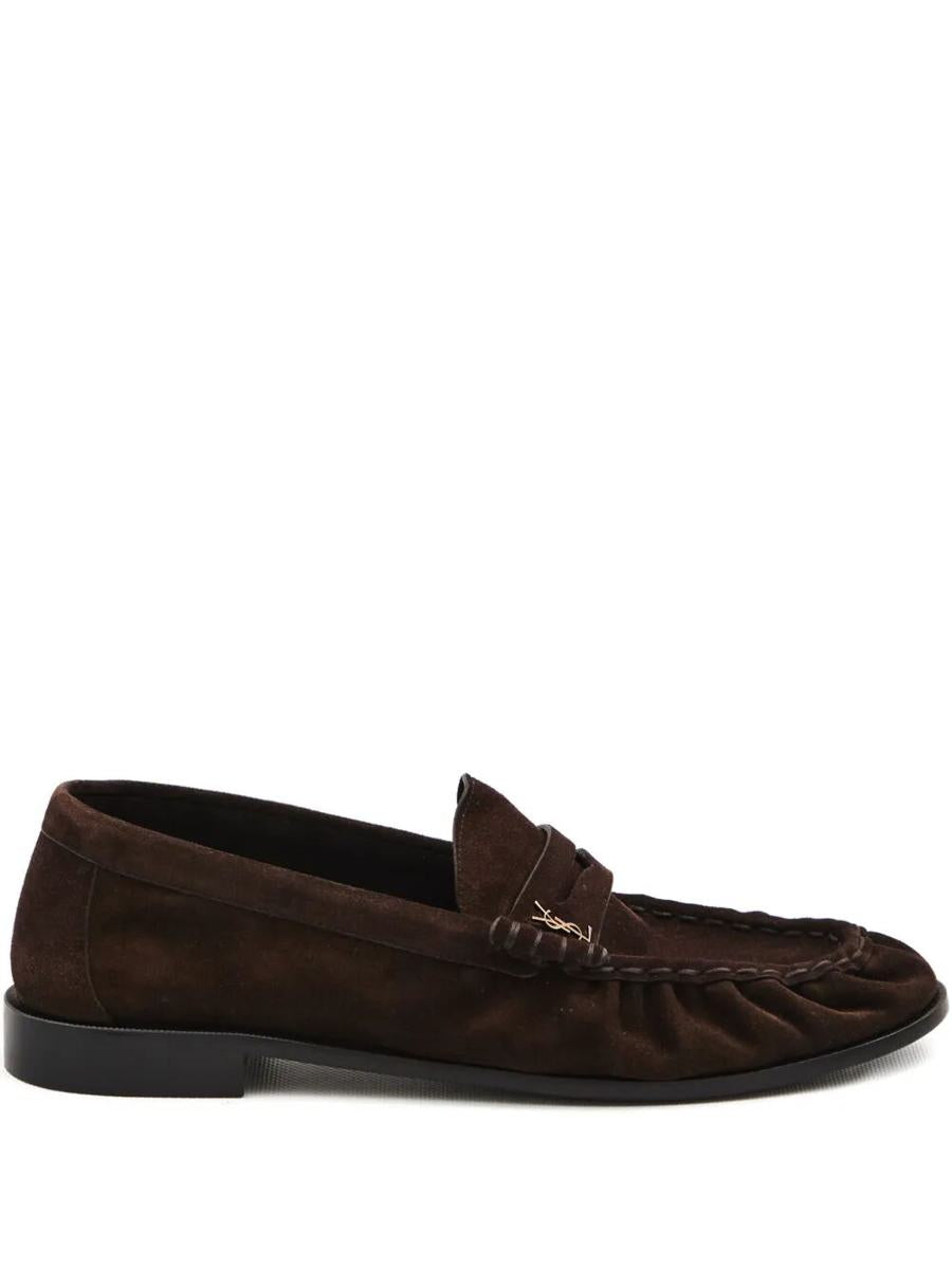 Saint Laurent Le Loafer In Suede Shoes