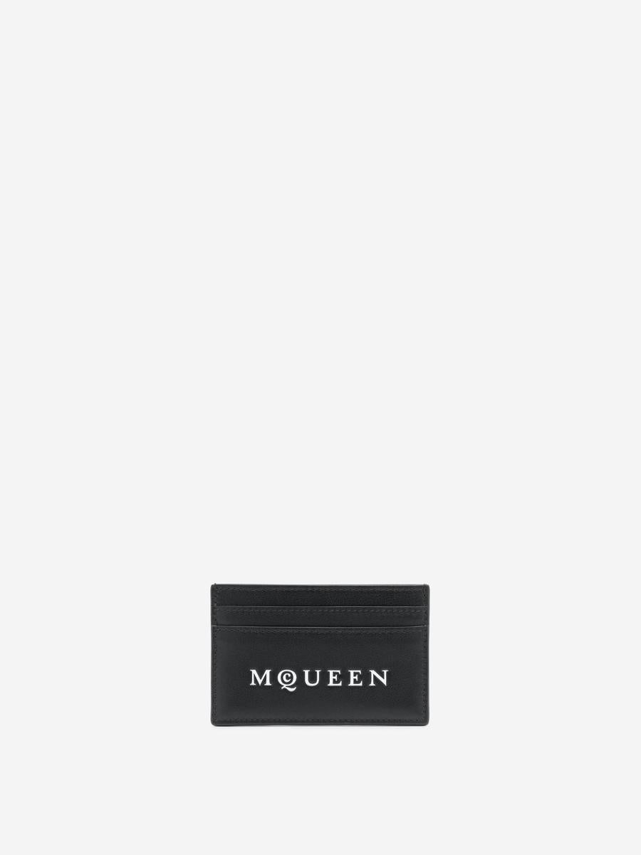 Alexander McQueen Leather Card Holder