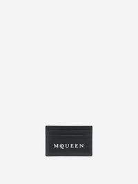 Alexander McQueen Leather Card Holder
