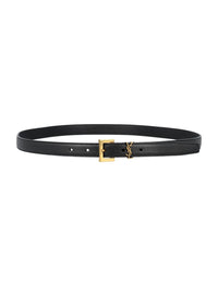 Saint Laurent Cassandre Thin Belt