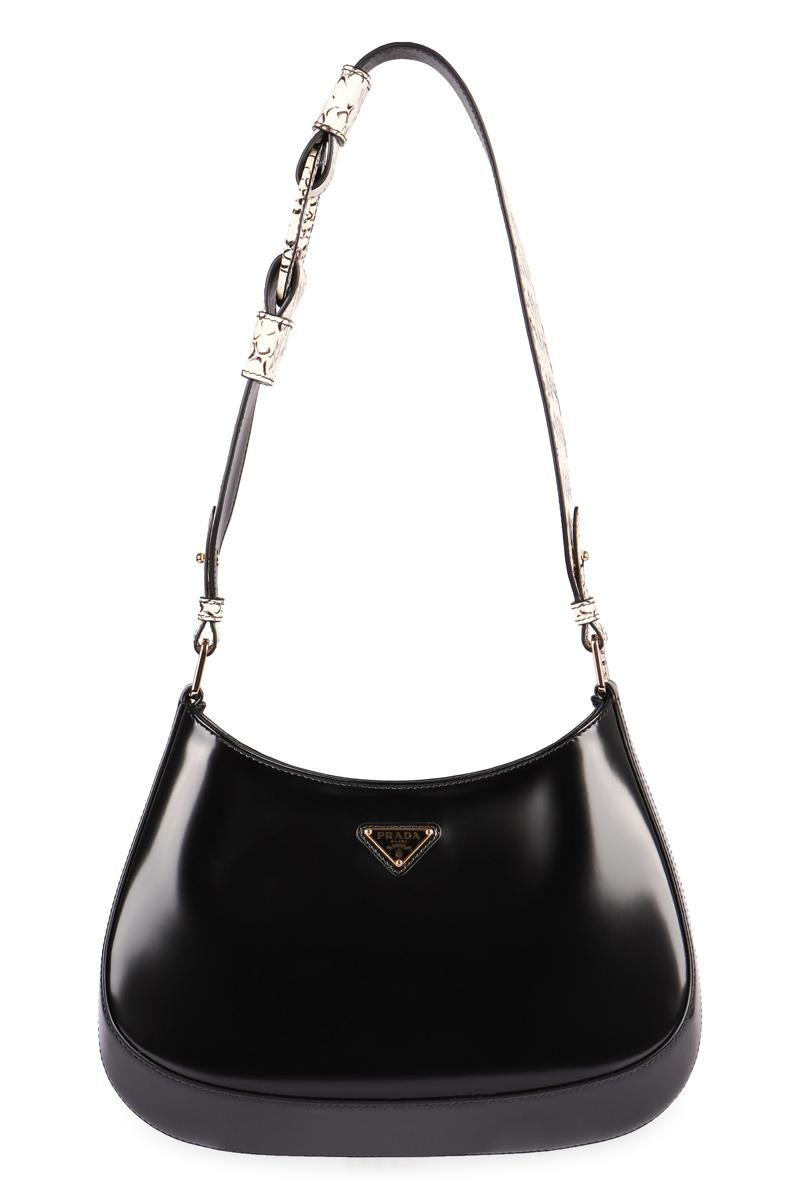 Prada Prada Cleo Leather Shoulder Bag