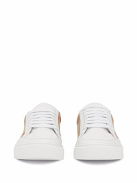 Burberry Check Leather Sneakers