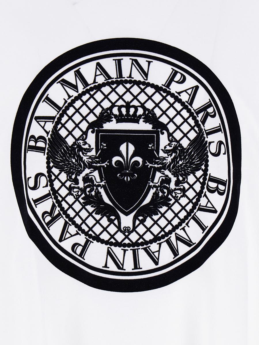 Balmain Velvet Logo T-Shirt