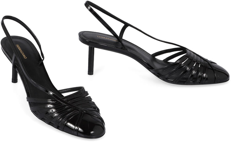 Salvatore Ferragamo Patent Leather Pumps