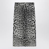 Dolce & Gabbana Leopard Print Pencil Skirt