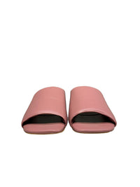 La Rose Sabot Nappa Powder Pink